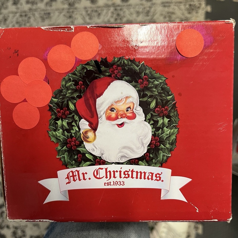 ELF Mr. Christmas 43" Animated Super Climbing Lights Songs Working Retail $110 - Picture 11 of 11
